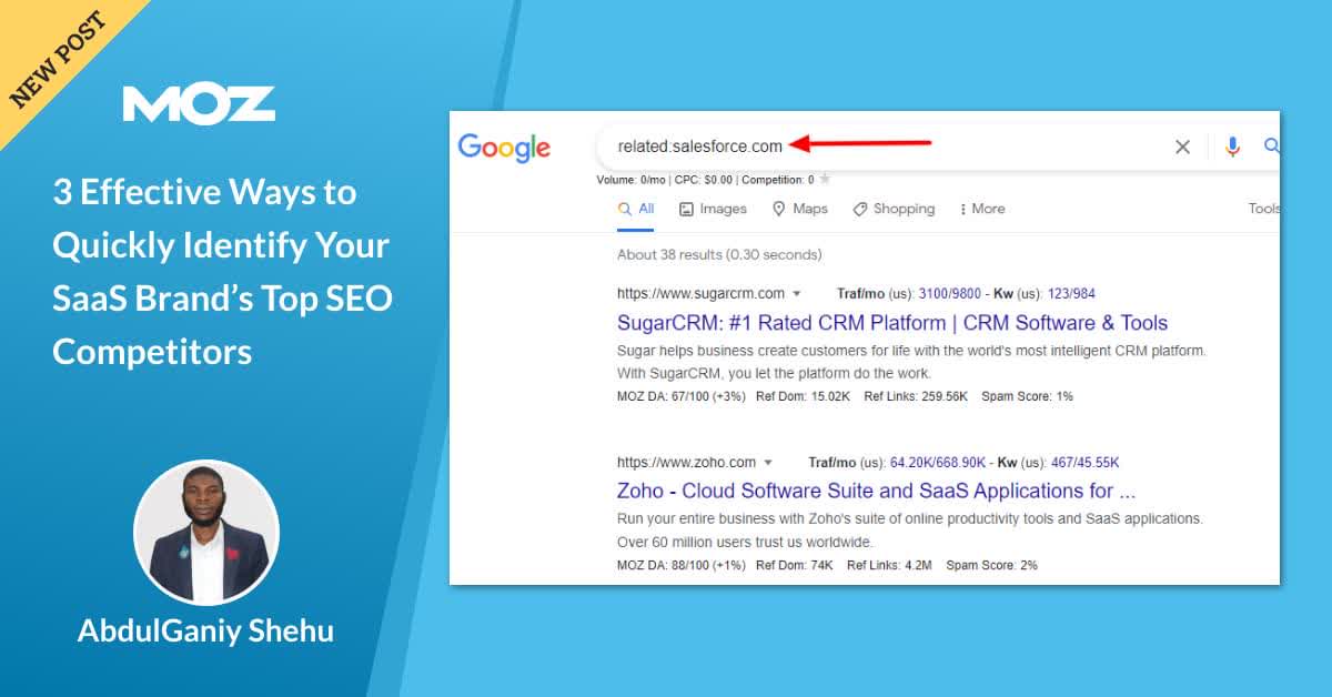 Cover image for 3 Effective Ways to Quickly Identify Your SaaS Brand’s Top SEO Competitors