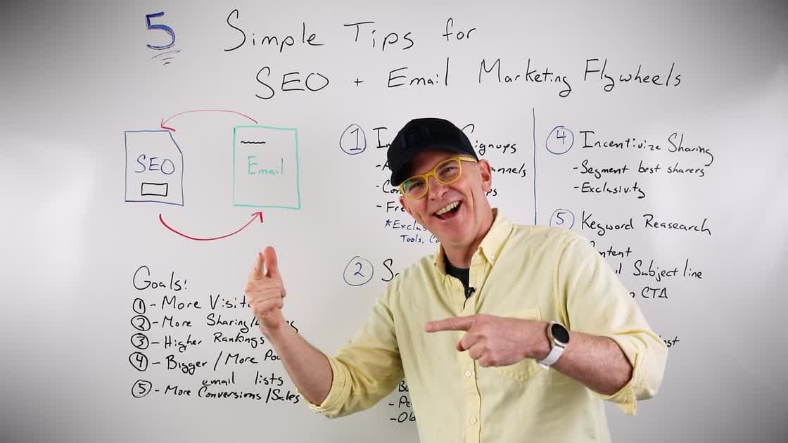 Cover image for 5 Simple Tips for SEO + Email Marketing Flywheels