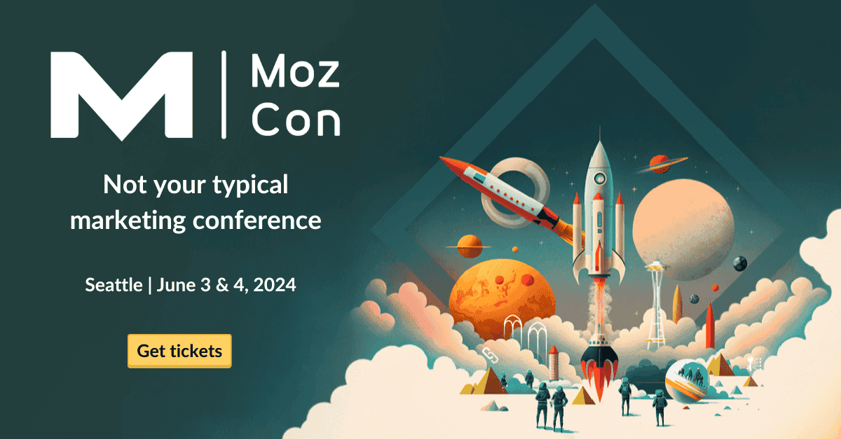 Cover image for MozCon 2024: The Initial Agenda