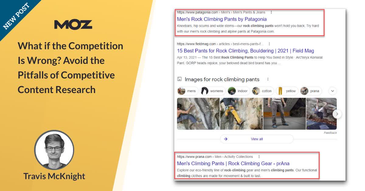 Cover image for What if the Competition Is Wrong? How to Avoid the Pitfalls of Competitive Content Research