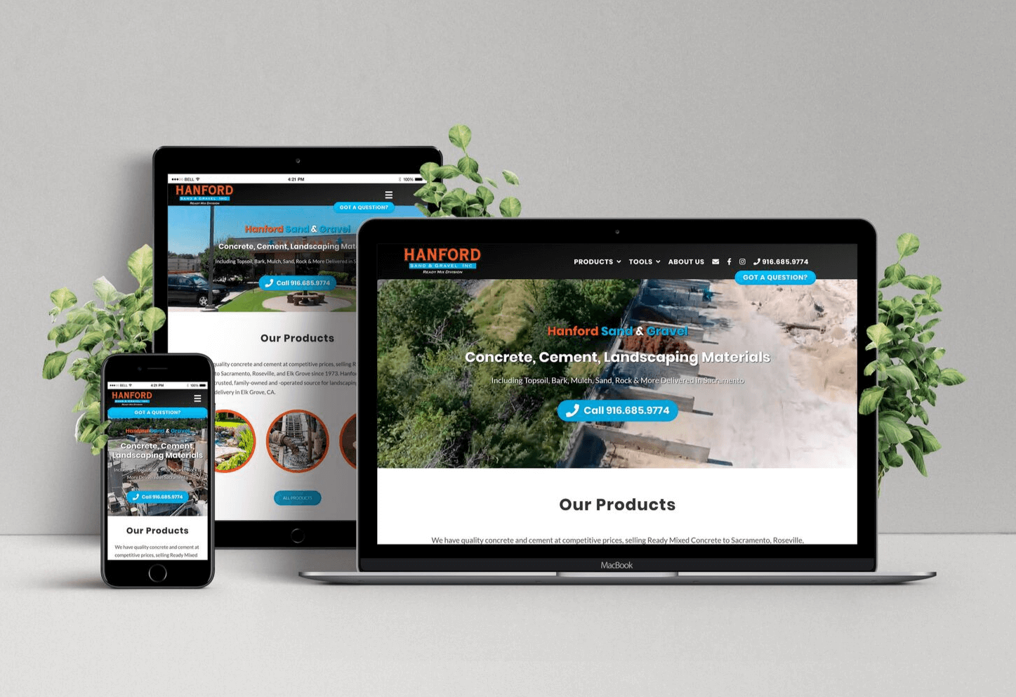 Hanford Sand & Gravel Inc. cover