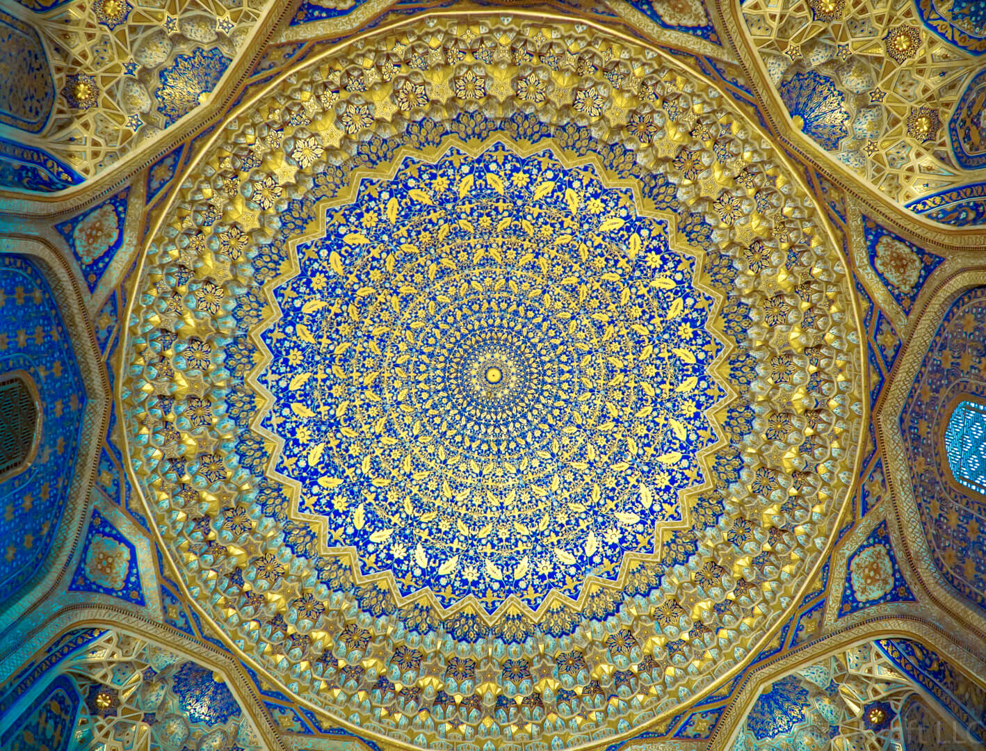 Blue Gold Interior Cropped